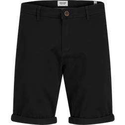Jack & Jones Regular Fit Chino Shorts - Black