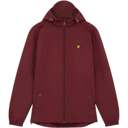 Lyle & Scott Zip Through Hooded Jacket - Rouge