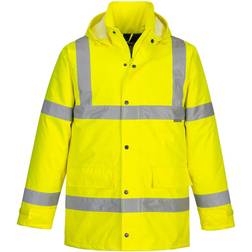 Portwest S460 Hi-Vis Winter Traffic Jacket - Yellow