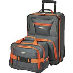 Rockland Fashion Set of 2 - Charcoal