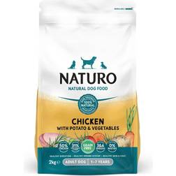 Naturo Adult Dog Grain Free Chicken with Potato and Vegetables 2kg