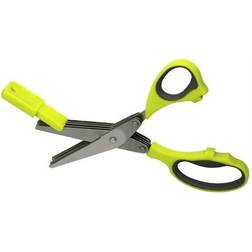 Blaumann Edelstahl Universalschere 5 Klingen Grün 20 cm Küchenschere