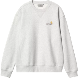 Carhartt American Script Sweatshirt - Ash Heather
