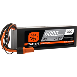 Spektrum 14.8V 5000mAh 4S 50C Smart Hardcase LiPo Battery IC5 SPMX50004S50H5