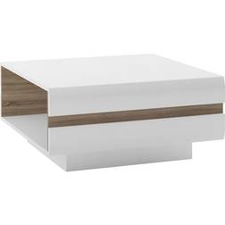 Furniture To Go Small Designer White Coffee Table 75x75cm
