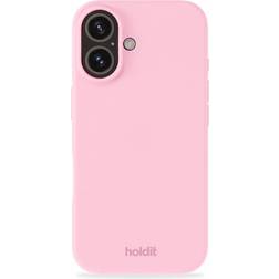Holdit Silicone Case for iPhone 16 Pink