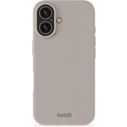 Holdit Silicone Case for iPhone 16 Taupe