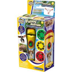 Brainstorm Funny Animals Torch & Projector