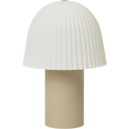 ferm LIVING Frill Portable Lamp Cashmere White W15.4 x D0 x H22 cm Bordslampa