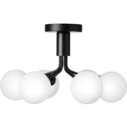 Nuura Apiales Black/Opal Pendant Lamp ∅ 50cm