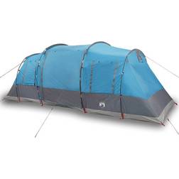 vidaXL Family Tunnel Tent 6 Persons Blue