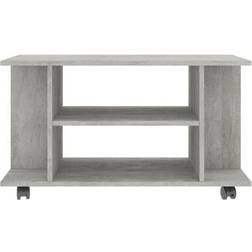 vidaXL 800193 Concrete Grey TV Bench 80x45cm