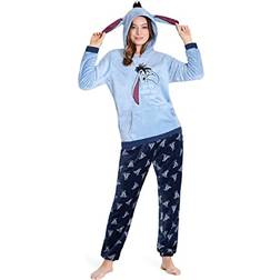 Disney Long Sleeve Hooded Pyjama Set - Blue
