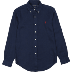 Polo Ralph Lauren Custom Fit Linen Shirt - Newport Navy