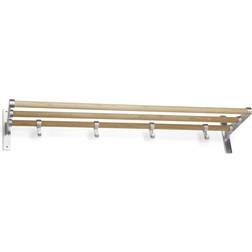 Habo Elegant Alu/Oak Hattehylle 100x18.5cm