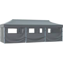 vidaXL Pop-Up Party Tent - Anthracite 3x9 m