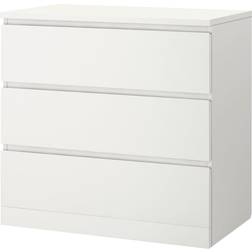 IKEA Malm White Chest of Drawer 80x78cm