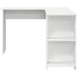 vidaXL 869554 White Skrivbord