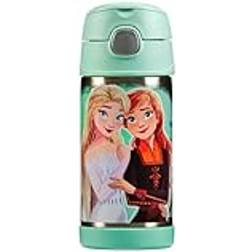 Thermos Frozen BPA Free Insulated Push Button Straw 355 Ml Water Bottle