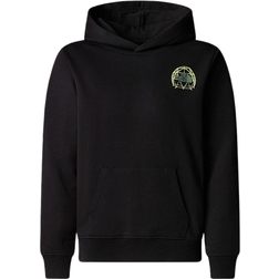 The North Face Graphic Relaxed Hoodie Munkjacka Barn - Svart/Neongul
