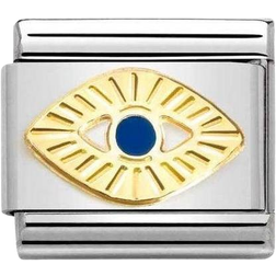 Nomination Composable Classic Link Eye of God Charm - Silver/Gold/Blue
