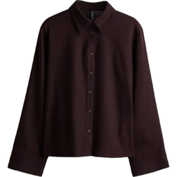 H&M Señoras Camisa Vaporosa - Rojo