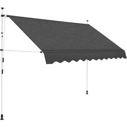 vidaXL 143690 - Anthracite 300x120cm