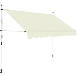 vidaXL 143696 - Cream 300x120cm