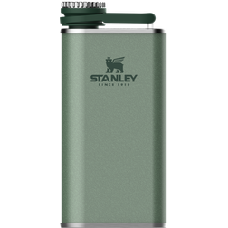 Stanley Classic Easy Fill Hammertone Green Hip Flask 23cl
