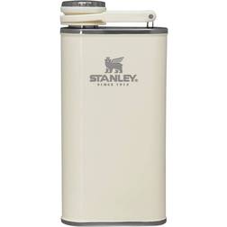 Stanley Classic Easy Fill Cream Gloss Hip Flask 23cl