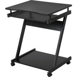 Homcom Movable Black Writing Desk 48x60cm