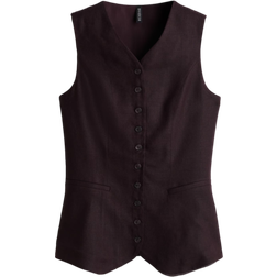 H&M Suit Vest - Burgundy
