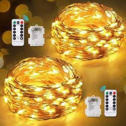 Shein LED Fairy Lights Battery Operated 100LED String Light