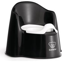 BabyBjörn Potty Chair Black/White
