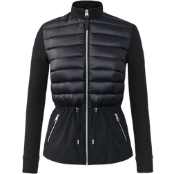 Mackage Joyce Hybrid Peplum Jacket - Black