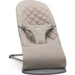 BabyBjörn Bouncer Bliss Woven Classic Quiltet Sand Grey