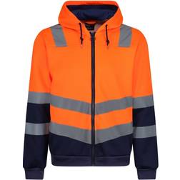 Regatta Pro Hi-Vis Full Zip Jacket - Orange/Navy