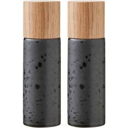 Bitz Gastro - Mattsvart Pepparkvarn, Saltkvarn 2st 17cm