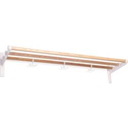 Essem Design Nostalgia White/Ash Hat Shelf 100x18.8cm