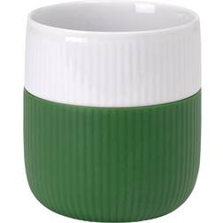 Royal Copenhagen Fluted Contrast Forest Green Mugg 35cl