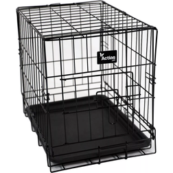 Actiaspet Training Crate Dog Cage Black X Small