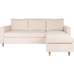 House Nordic Firenze Cream/Natural Soffa 219cm 3-sits