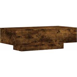 vidaXL Engineered Smoked Oak Coffee Table 100x49.5cm