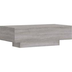 vidaXL Engineered Grey Soffbord 100x49.5cm