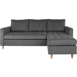 House Nordic Firenze Grey/Natural Soffa 219cm 3-sits