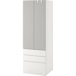 IKEA Småstad Platsa White/Grey Garderob 60x181cm