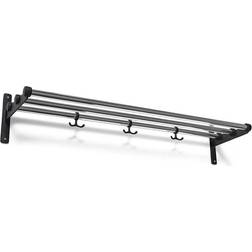 Essem Design Nostalgia Black/Chrome Hutablage 100x18.8cm