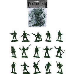 Combat Platoon Army Soldiers 50 Pack