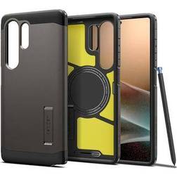 Spigen Tough Armor AI MagFit Case for Galaxy S25 Ultra Gunmetal