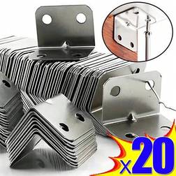 Shein Horn Stainless Steel Corner Brackets 31 x 24 x 24 mm